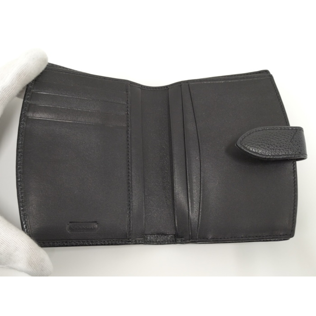 COACH - COACH オールドコーチ 2つ折り 財布 がま口 レザー COACH - COACH オールドコーチ 2つ折り 財布 がま口 レザー