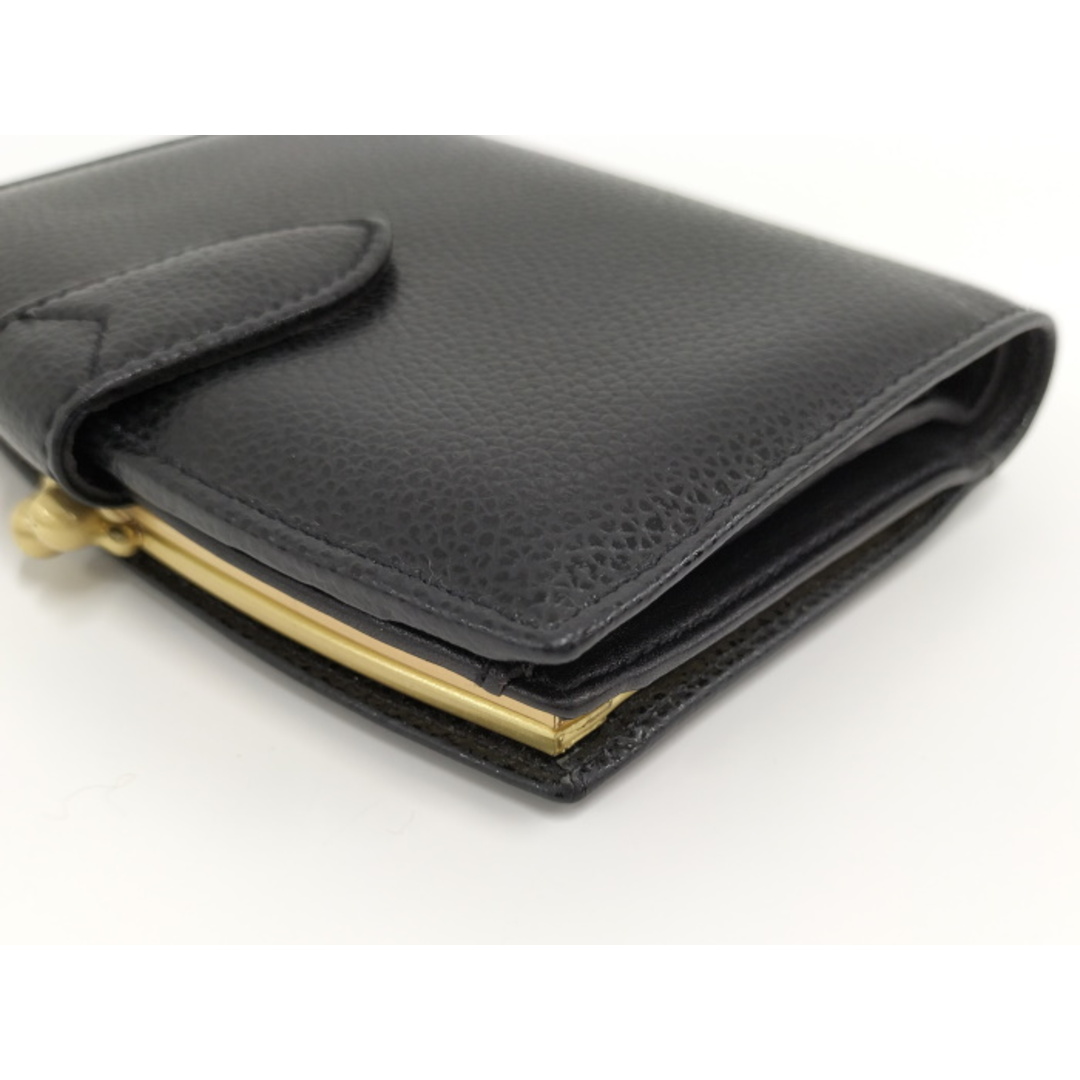 COACH(コーチ)のCOACH オールドコーチ 2つ折り 財布 がま口 レザー ブラック レディースのファッション小物(財布)の商品写真