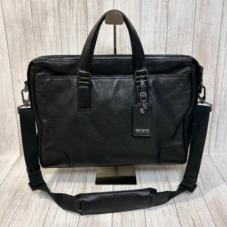 トゥミ(TUMI)の【美品】TUMI　トゥミ　ビジネスバッグ　ビーコンヒル　レザー　黒　68157D(ビジネスバッグ)