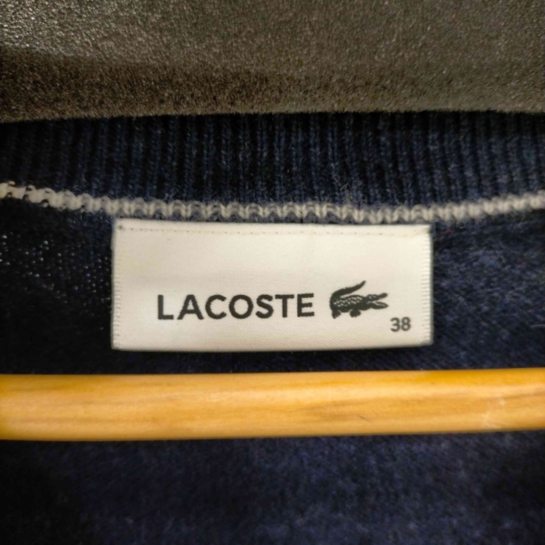 LACOSTE(ラコステ)のLACOSTE(ラコステ) ボーイフレンドVネックカーディガン レディース レディースのトップス(カーディガン)の商品写真