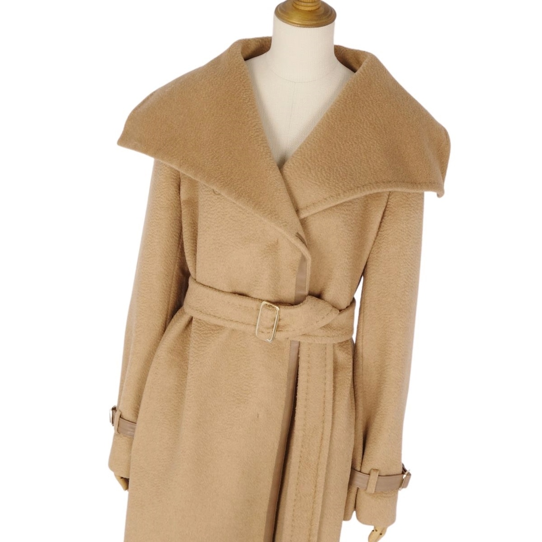 Max Mara - 美品 マックスマーラ Max Mara コート 白タグ ロング Max Mara - 美品 マックスマーラ Max Mara コート 白タグ ロング
