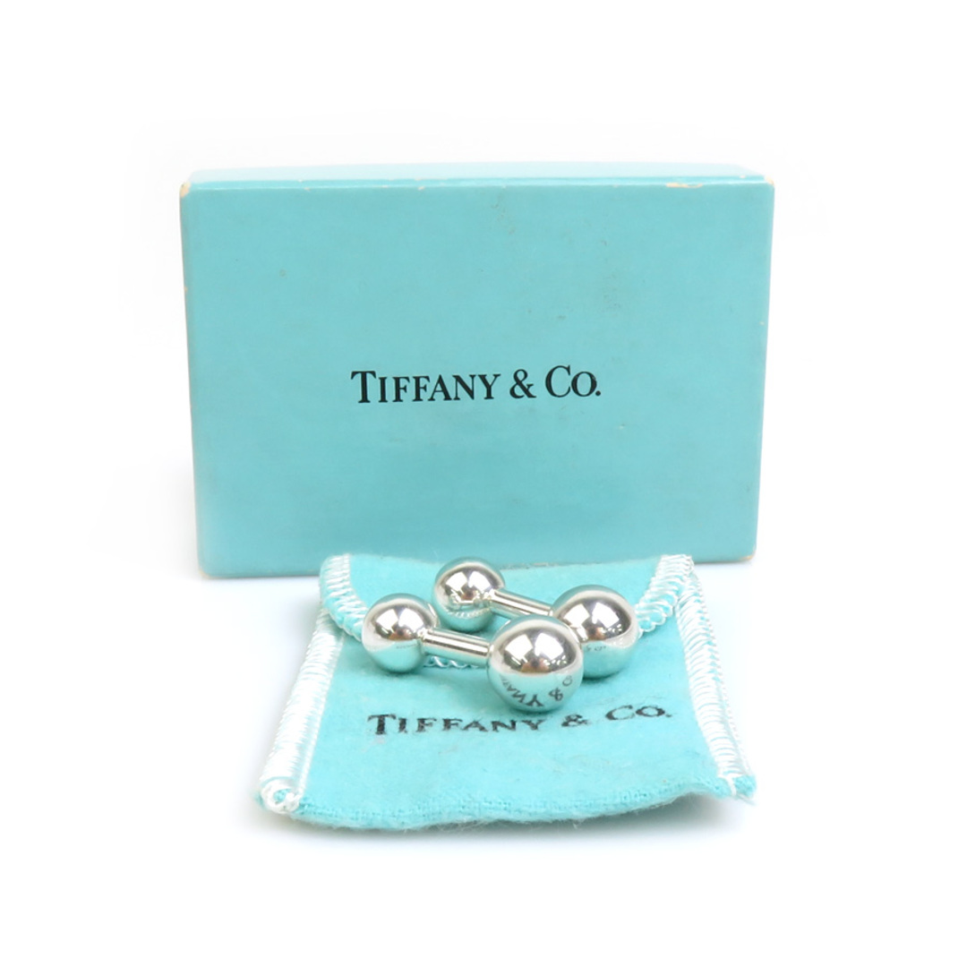 Tiffany & Co.(ティファニー)のティファニー TIFFANY&Co. カフス バーベル カフス シルバー925 シルバー メンズ 送料無料【中古】 h30066i メンズのファッション小物(カフリンクス)の商品写真