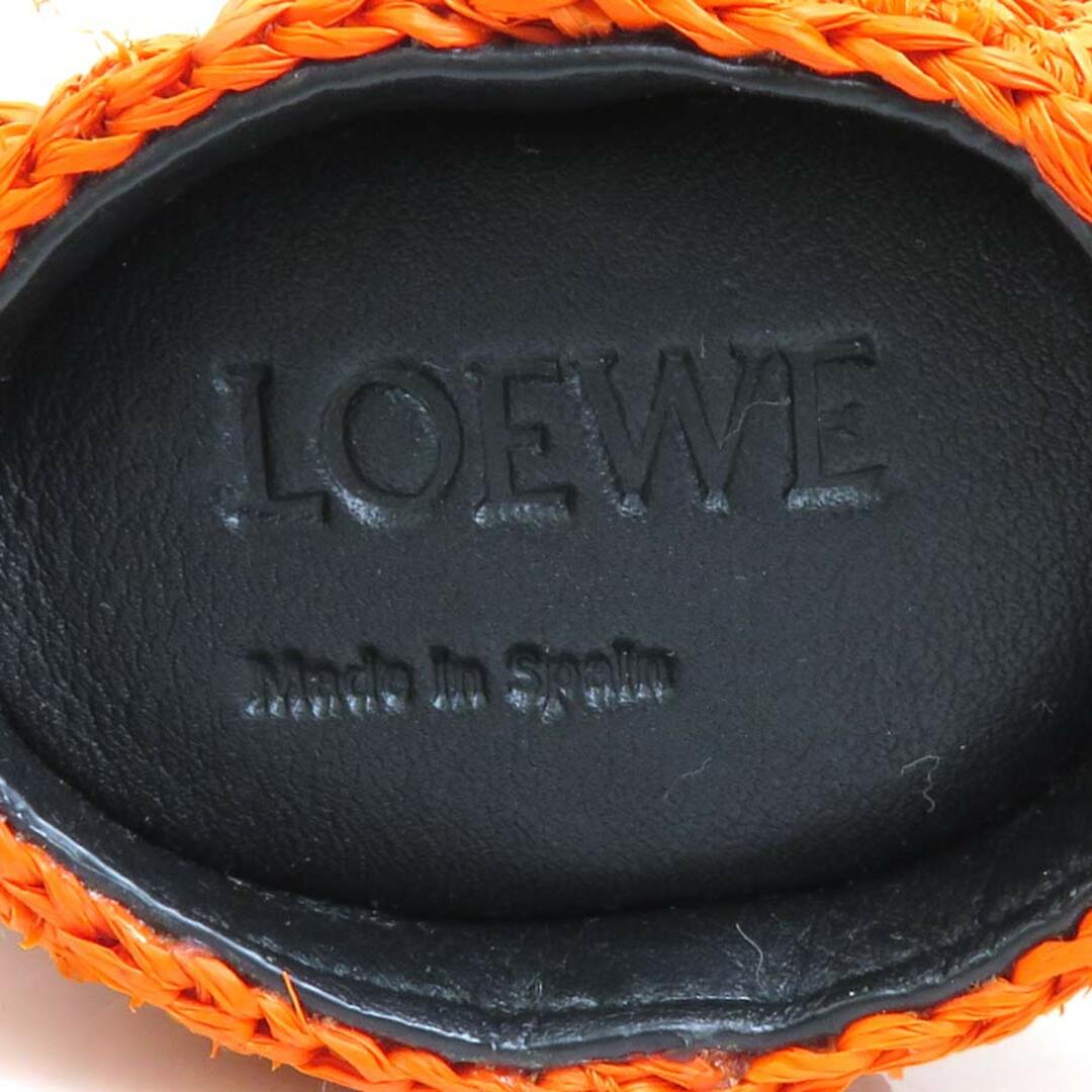 LOEWE(ロエベ)のロエベ LOEWE チャーム キーリング ラフィア オレンジ ユニセックス 送料無料【中古】 h30067i ハンドメイドのアクセサリー(チャーム)の商品写真