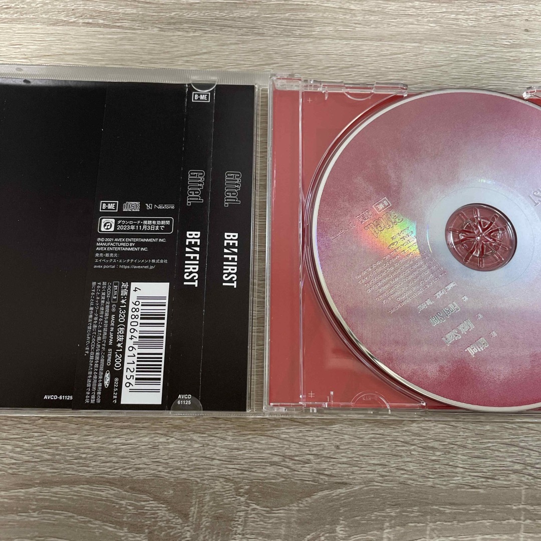 BE:FIRST(ビーファースト)のGifted．（初回生産限定盤） エンタメ/ホビーのCD(ポップス/ロック(邦楽))の商品写真