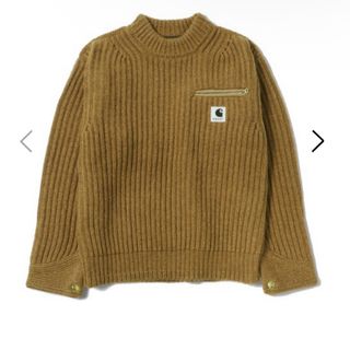 sacai - 中古 sacai 19aw ニット サイズ1 ネックウォーマー付きの通販 ...