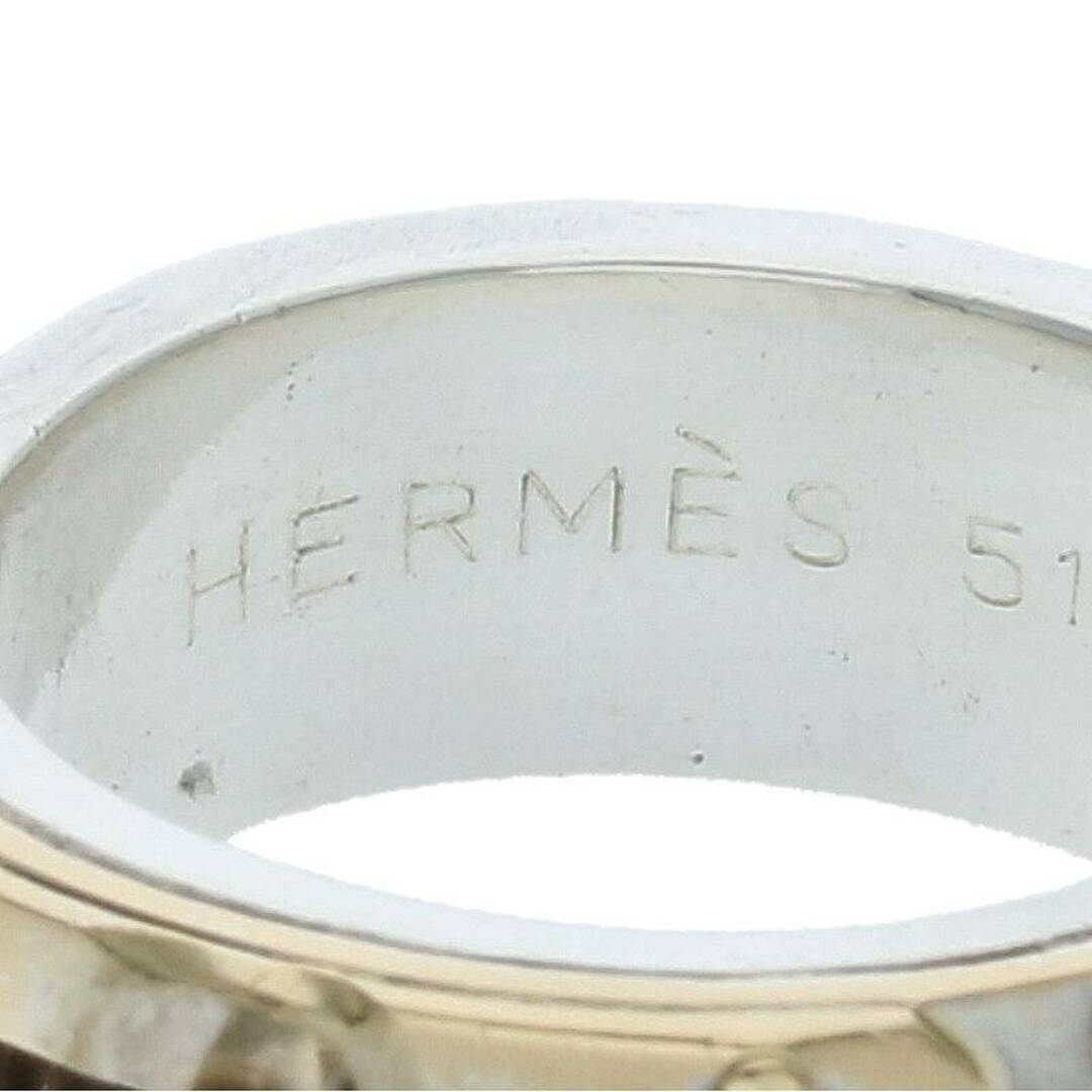 Hermes(エルメス)のエルメス  ケリー K18YGシルバーコンビリング メンズ 9.5号 メンズのアクセサリー(リング(指輪))の商品写真