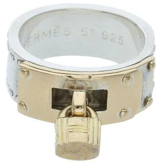 エルメス(Hermes)のエルメス  ケリー K18YGシルバーコンビリング メンズ 9.5号(リング(指輪))