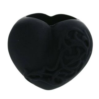 クロムハーツ(Chrome Hearts)のクロムハーツ  HEART PLSTC RING/ハート ラバーリング メンズ 16号(リング(指輪))