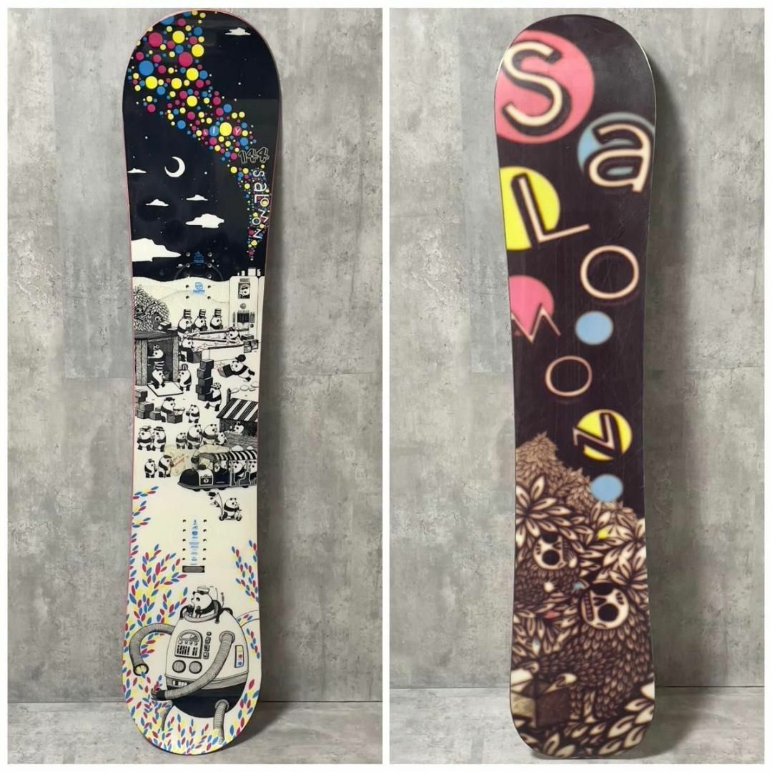 SALOMON - オールサロモン LILY 144cm レディーススノボ3点 SALOMON - オールサロモン LILY 144cm レディーススノボ3点