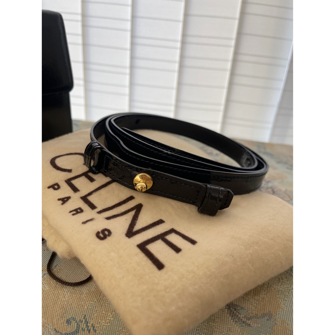 CELINE - レア未使用 セリーヌ サークルロゴ ショルダーバッグ CELINE - レア未使用 セリーヌ サークルロゴ ショルダーバッグ