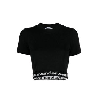 アレキサンダーワン(Alexander Wang)のアレキサンダーワン　ロゴTシャツ(Tシャツ(半袖/袖なし))