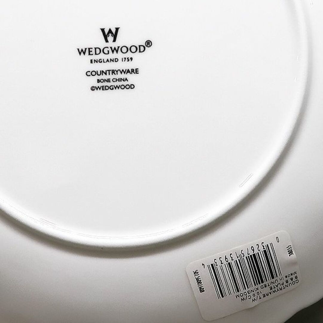 WEDGWOOD(ウェッジウッド)の未使用 WEDGWOOD ウェッジウッド カントリーウェア B&B プレート 皿 インテリア/住まい/日用品のキッチン/食器(食器)の商品写真
