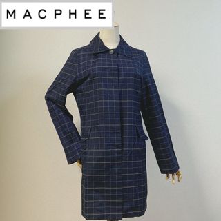 MACPHEE - トゥモローランド マカフィー スプリングコート ネイビー