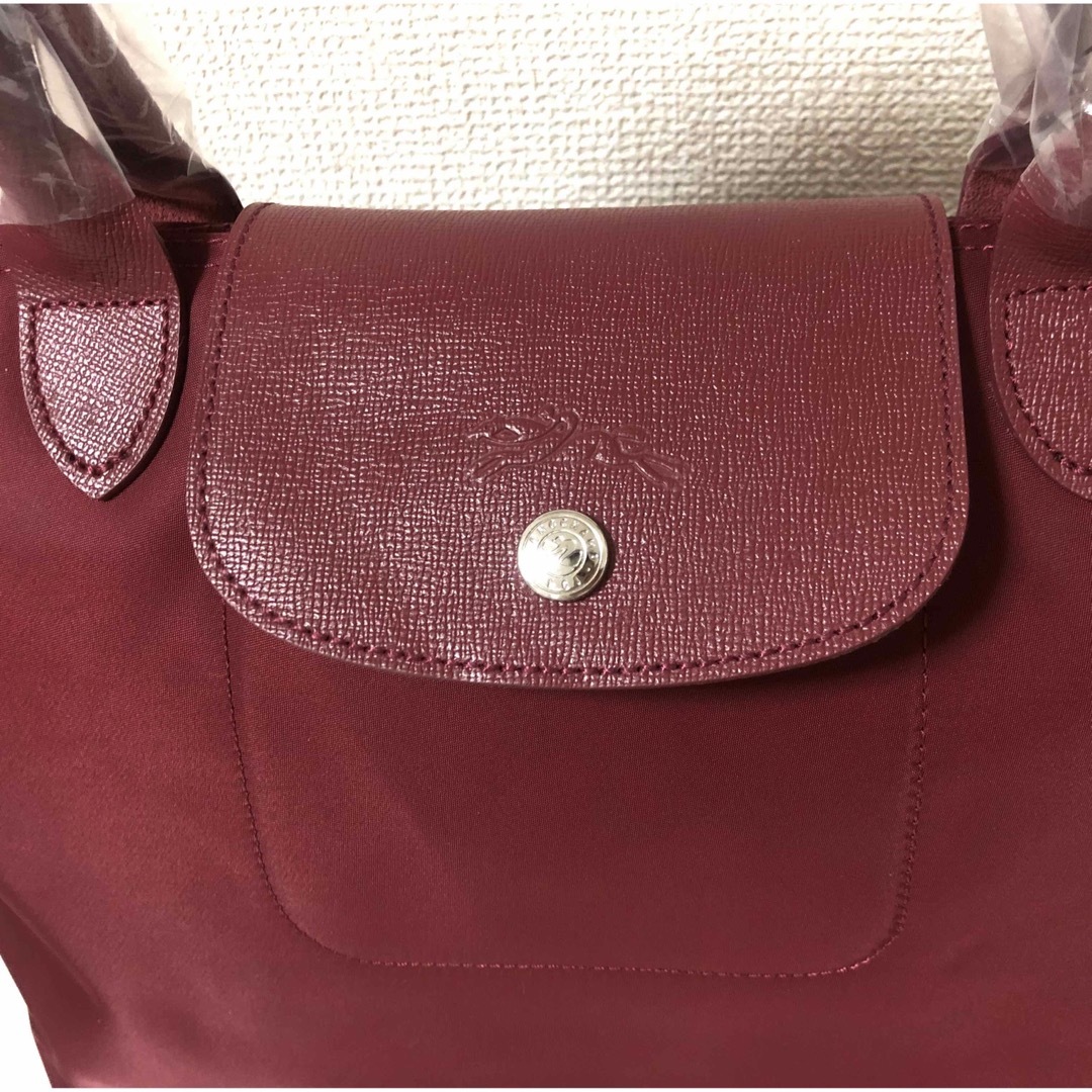 LONGCHAMP(ロンシャン)の【新品】LONGCHAMP プリアージュM ガーネットレッド 2WAY 斜め掛け レディースのバッグ(トートバッグ)の商品写真