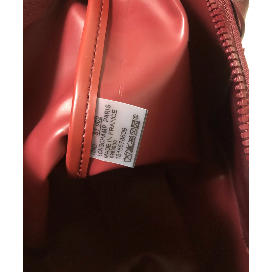 LONGCHAMP(ロンシャン)の【新品】LONGCHAMP プリアージュM ガーネットレッド 2WAY 斜め掛け レディースのバッグ(トートバッグ)の商品写真