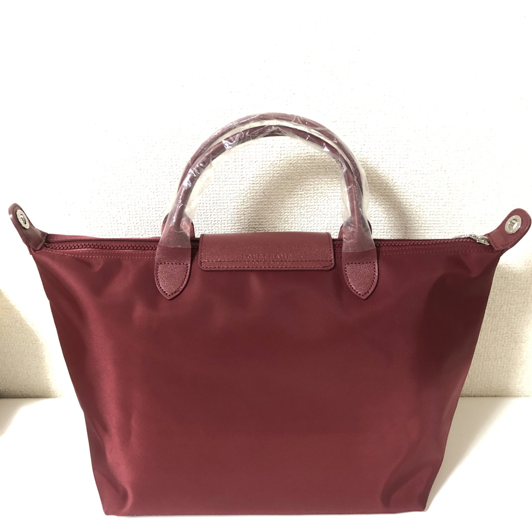 LONGCHAMP(ロンシャン)の【新品】LONGCHAMP プリアージュM ガーネットレッド 2WAY 斜め掛け レディースのバッグ(トートバッグ)の商品写真