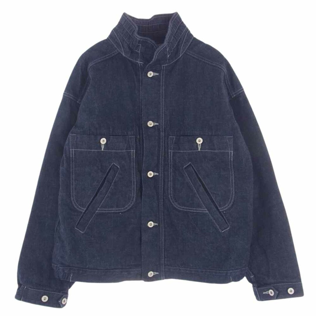 TENDERLOIN(テンダーロイン)のTENDERLOIN テンダーロイン デニムジャケット 22SS DENIM JKT INDIGO デニム ジャケット インディゴブルー系 SMALL【中古】 メンズのジャケット/アウター(その他)の商品写真