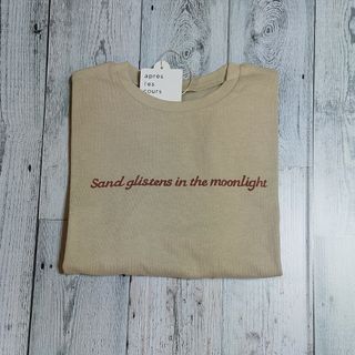 アプレレクール(apres les cours)の未使用タグ付き新品 apres les cours 七分袖カットソー 130(Tシャツ/カットソー)