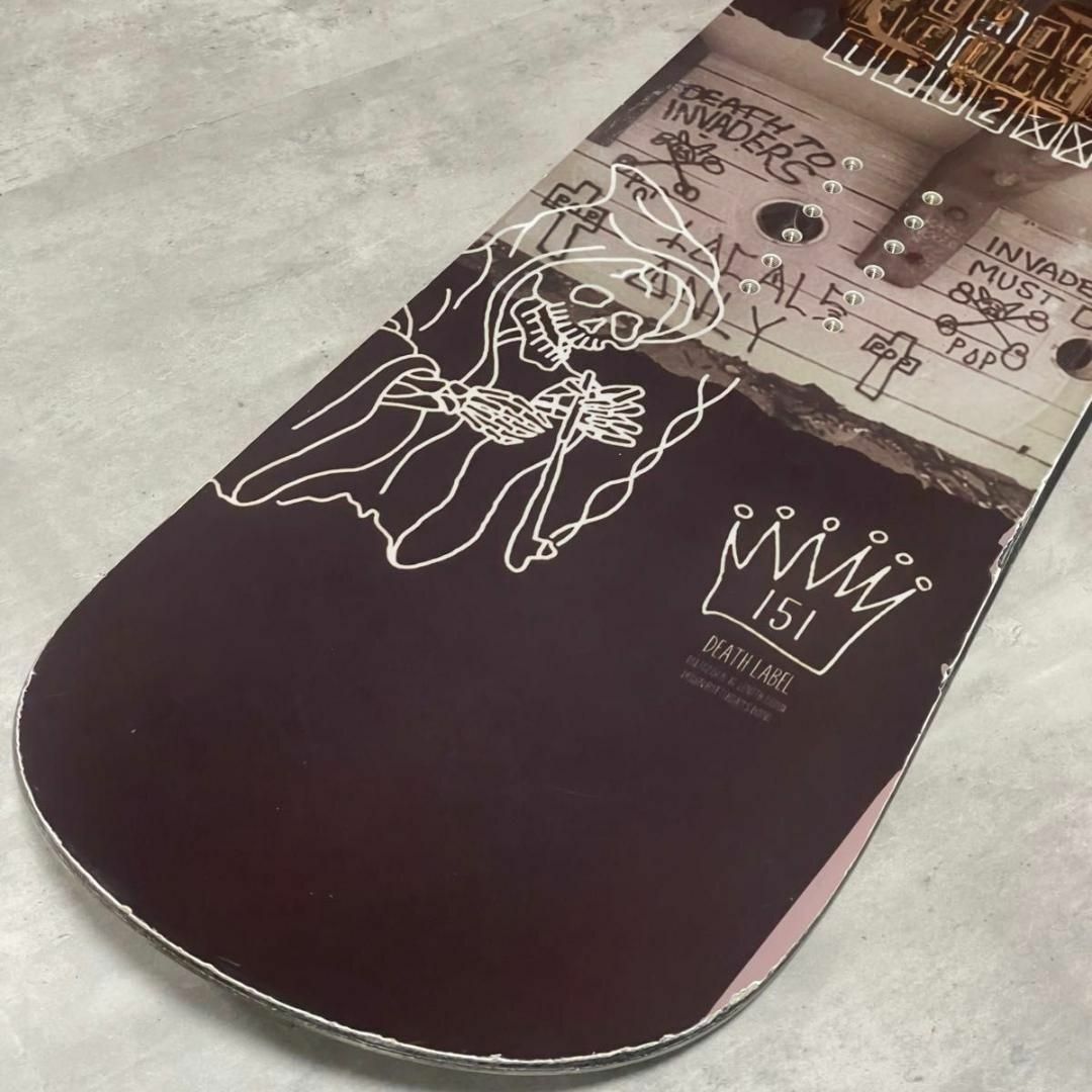 デスレーベル DEATH SERIES LTD2 151cm メンズ スノボ板の通販 デスレーベル DEATH SERIES LTD2 151cm メンズ スノボ板の通販