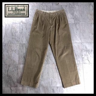 エルエルビーン(L.L.Bean)の古着 L.L.Bean 2タック 太畝 コーデュロイパンツ トラウザー W36(ワークパンツ/カーゴパンツ)