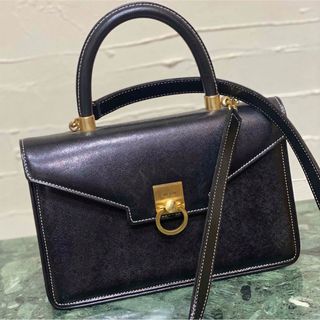 アンクライン(ANNE KLEIN)の希少モデル ANNE KLEIN 2WAY クラシカル ハンドバッグ(ハンドバッグ)