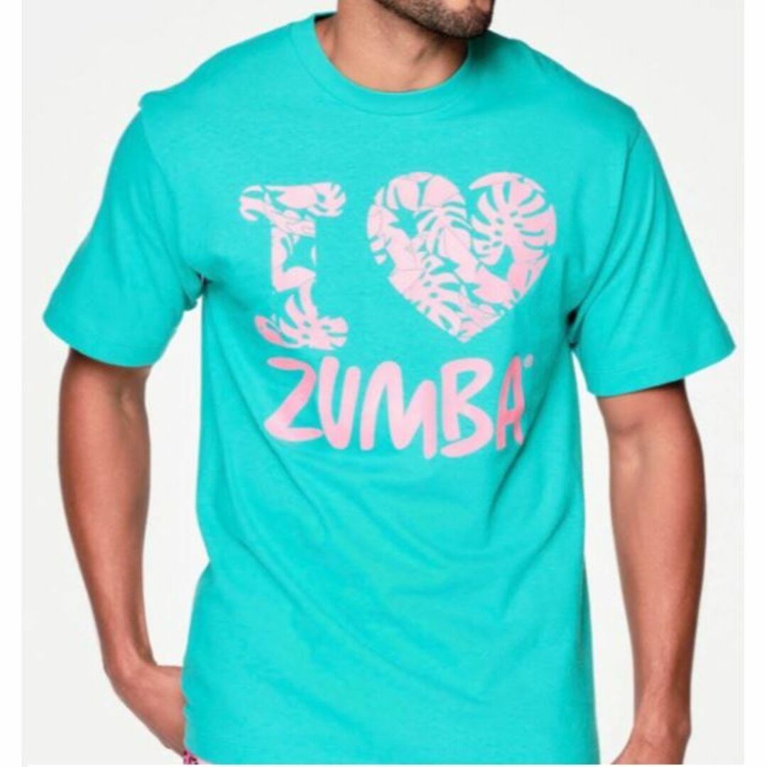 Zumba(ズンバ)のZUMBA　ズンバ　未開封　正規品　未使用　新品　緑　グリーン　Tシャツ　フリー レディースのトップス(Tシャツ(半袖/袖なし))の商品写真