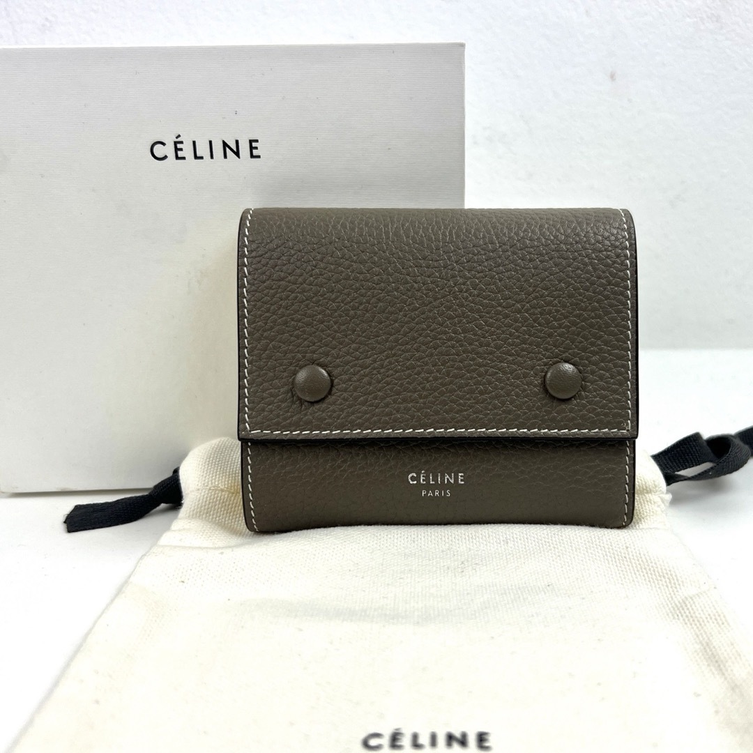 celine(セリーヌ)の【極上美品】セリーヌ　スモール フォールデッド マルチファンクション　正規品 レディースのファッション小物(財布)の商品写真