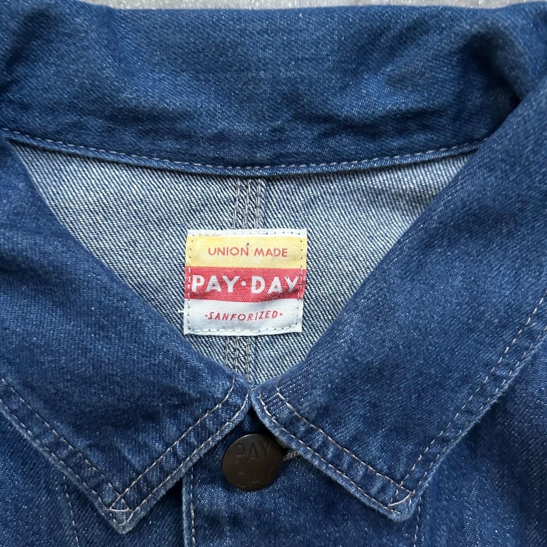 J.C.PENNEY(ジェーシーペニー)のpayday ペイデイ デニムコート インディゴブルー メンズのジャケット/アウター(Gジャン/デニムジャケット)の商品写真