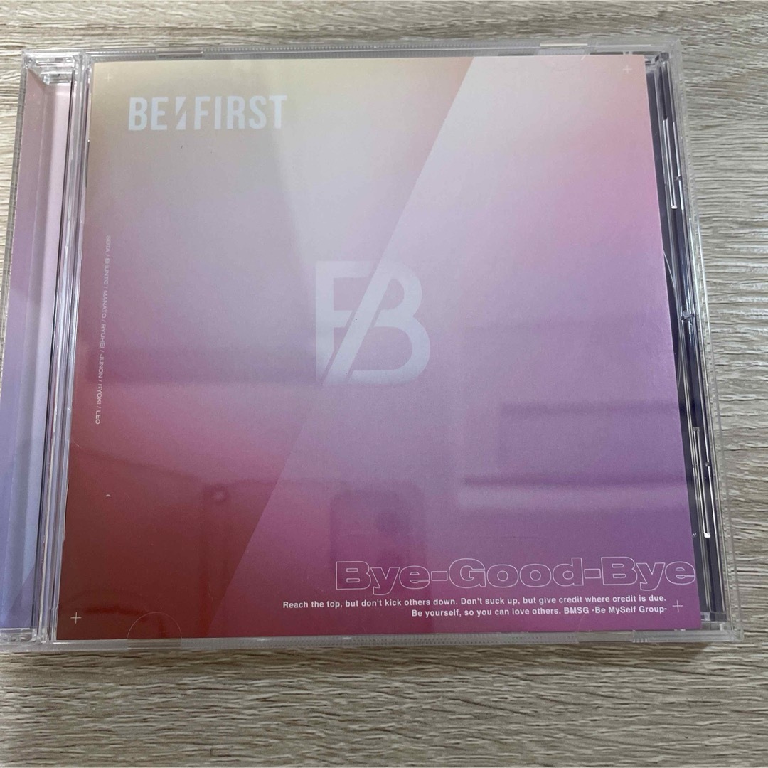 BE:FIRST(ビーファースト)のBye-Good-Bye（初回生産限定盤） エンタメ/ホビーのCD(ポップス/ロック(邦楽))の商品写真