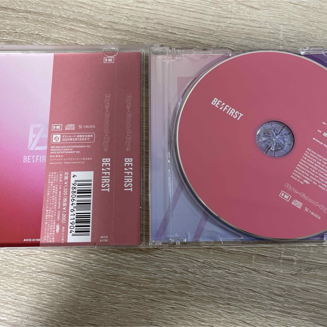 BE:FIRST(ビーファースト)のBye-Good-Bye（初回生産限定盤） エンタメ/ホビーのCD(ポップス/ロック(邦楽))の商品写真