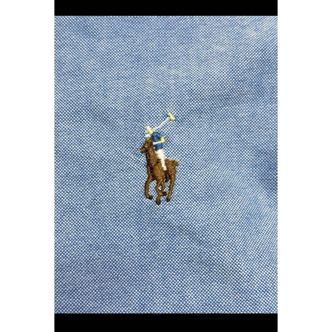 POLO RALPH LAUREN(ポロラルフローレン)の【定番人気カラー サックスブルー】 ラルフローレン ボタンダウン シャツ1738 メンズのトップス(シャツ)の商品写真