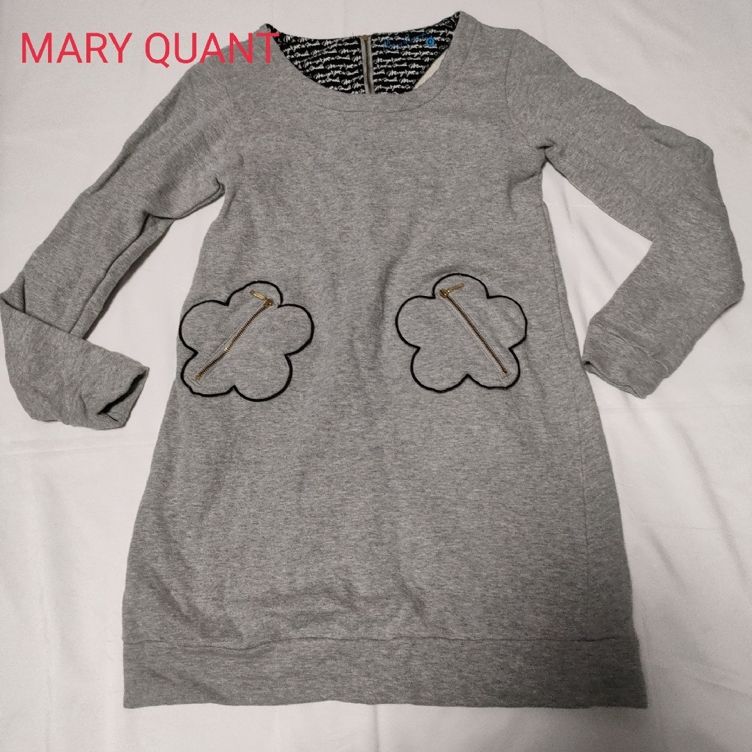 MARY QUANT(マリークワント)のMARY QUANT　マリークワント　ロングトレーナー　チュニック レディースのトップス(トレーナー/スウェット)の商品写真