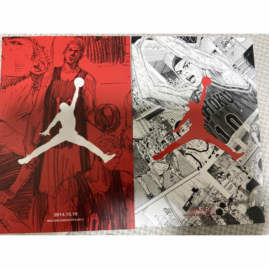 Jordan Brand（NIKE）(ジョーダン)のナイキ ジョーダン スラムダンク ポストカード JORDAN SLAMDUNK エンタメ/ホビーのコレクション(ノベルティグッズ)の商品写真