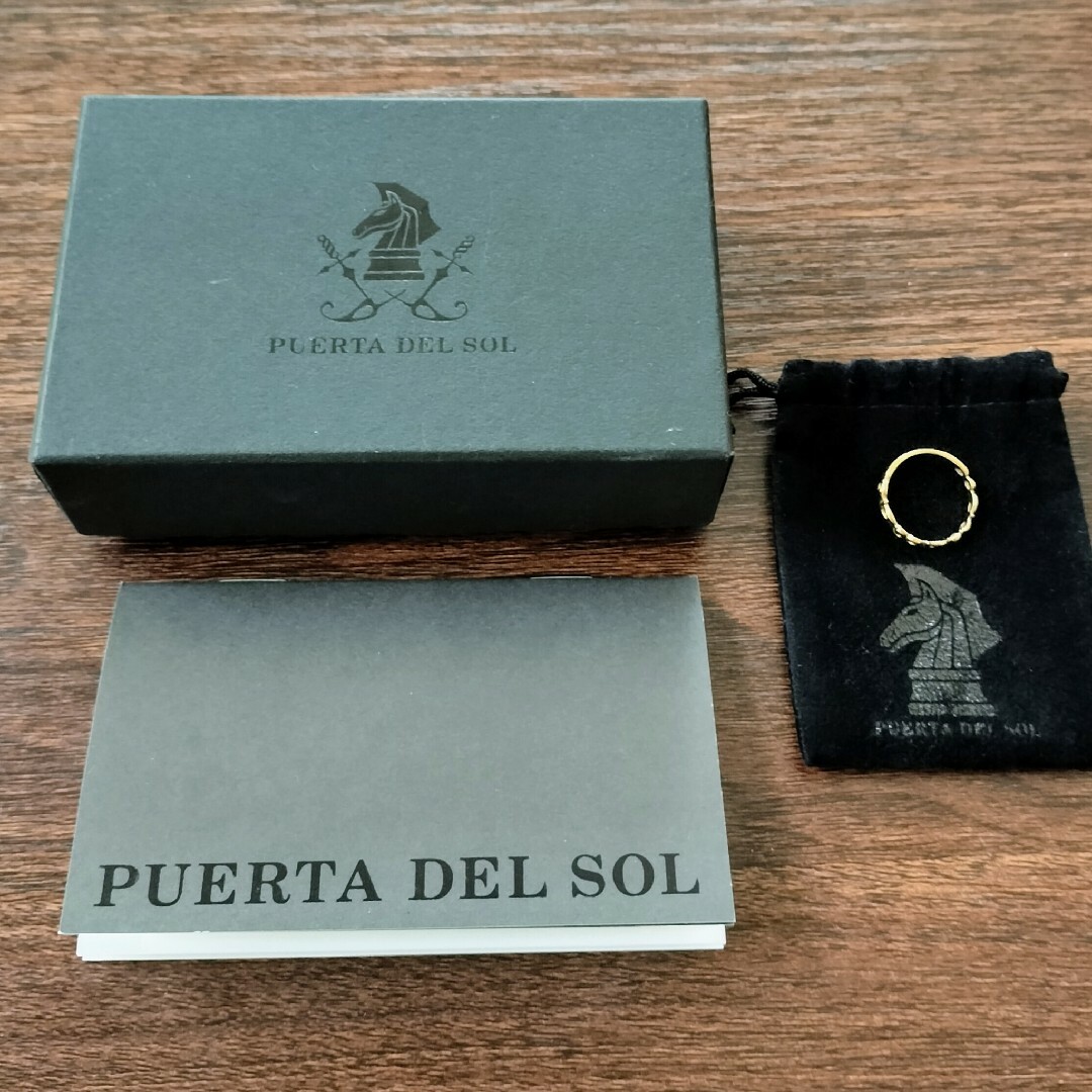 PUERTA DEL SOL(プエルタデルソル)のプエルタデルソル スクロール 唐草 リング K18YG 1.8g レディースのアクセサリー(リング(指輪))の商品写真