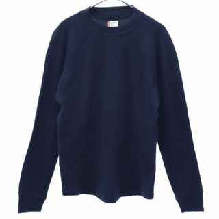 リーバイス(Levi's)のリーバイス 長袖 Tシャツ SMALL ネイビー Levi's メンズ 古着 【240120】(Tシャツ/カットソー(七分/長袖))