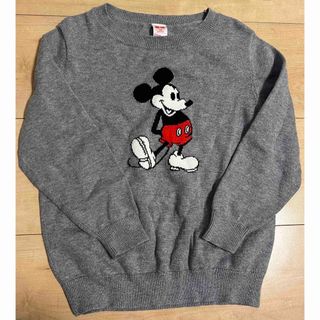 ユニクロ(UNIQLO)のUNIQLO Disney ミッキー　セーター　110センチ(ニット)