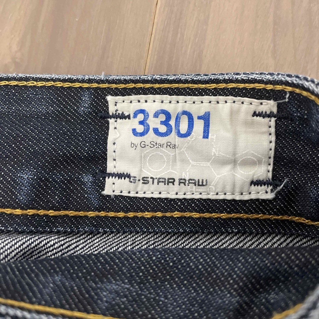 G-STAR RAW(ジースター)のG-STAR RAW 3301 レギュラー TAPERAD ジーンズ デニム  メンズのパンツ(デニム/ジーンズ)の商品写真