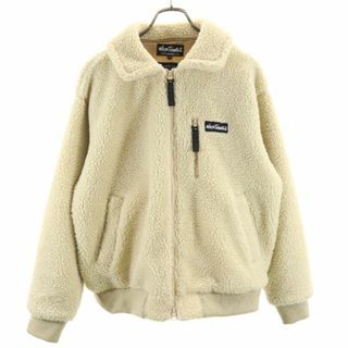 ワイルドシングス(WILDTHINGS)のワイルドシングス × ナノユニバース コラボ フリースジャケット S アイボリー WILDTHINGS × nano・universe メンズ 古着 【240120】(その他)