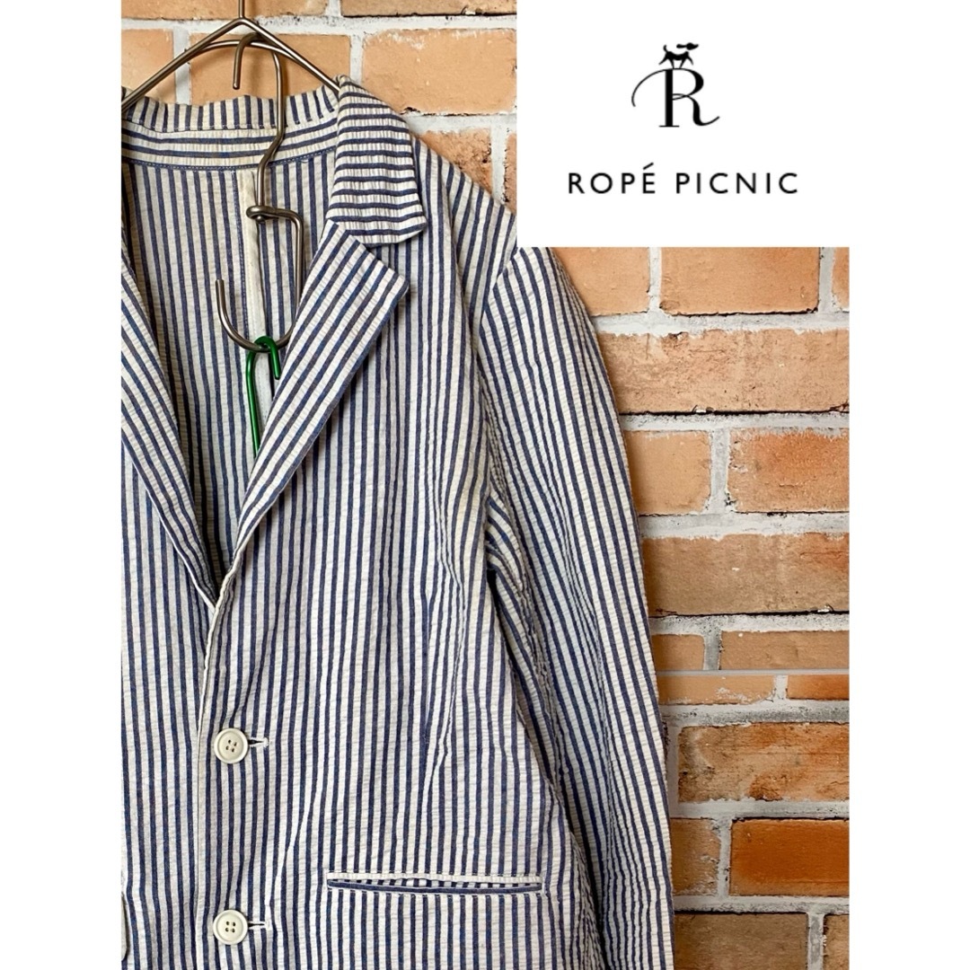 Rope' Picnic(ロペピクニック)の【お洒落】ROPEPICNICロペピクニック☆涼し気なストライプのセットアップ レディースのレディース その他(セット/コーデ)の商品写真