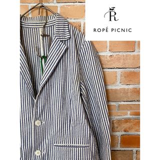 ロペピクニック(Rope' Picnic)の【お洒落】ROPEPICNICロペピクニック☆涼し気なストライプのセットアップ(セット/コーデ)