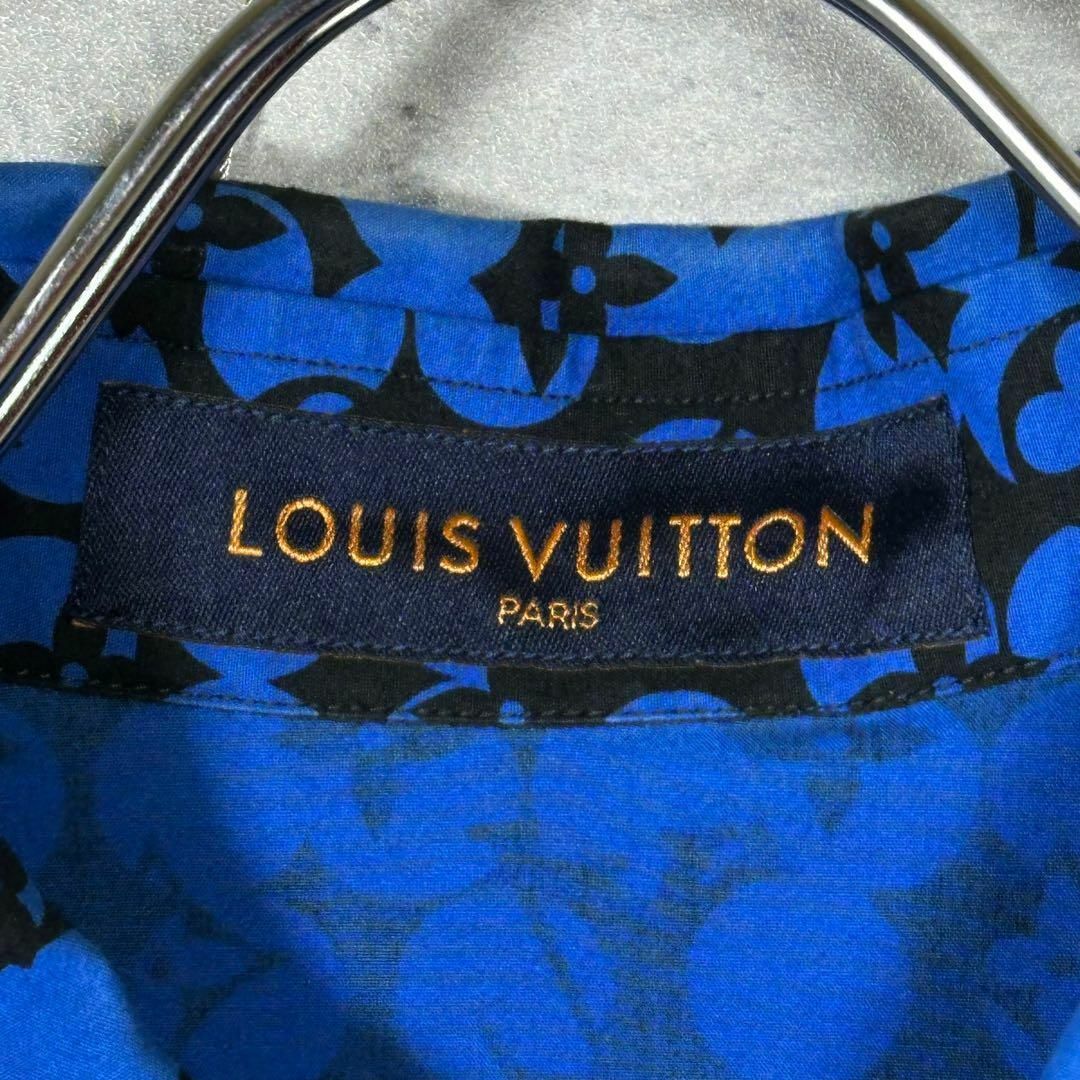 LOUIS VUITTON(ルイヴィトン)の『LOUIS VUITTON』 ルイヴィトン (XL) 総柄 コットンシャツ メンズのトップス(シャツ)の商品写真