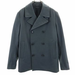 【美品】Theory セオリー Pコート ダークグレー系 XSサイズ