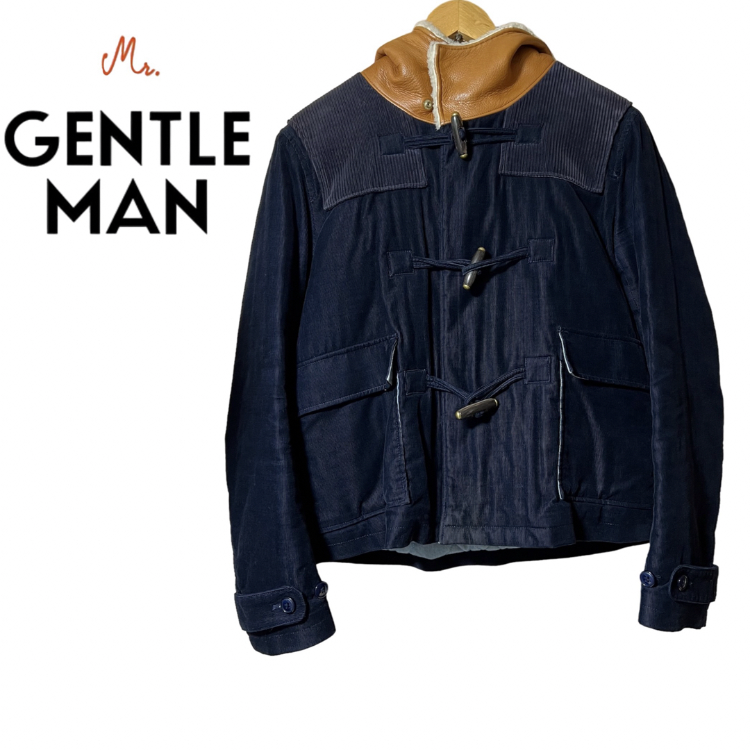 MISTERGENTLEMAN(ミスタージェントルマン)のMr.GENTLEMAN ミスタージェントルマン　コーデュロイ　ダッフルコート メンズのジャケット/アウター(ダッフルコート)の商品写真