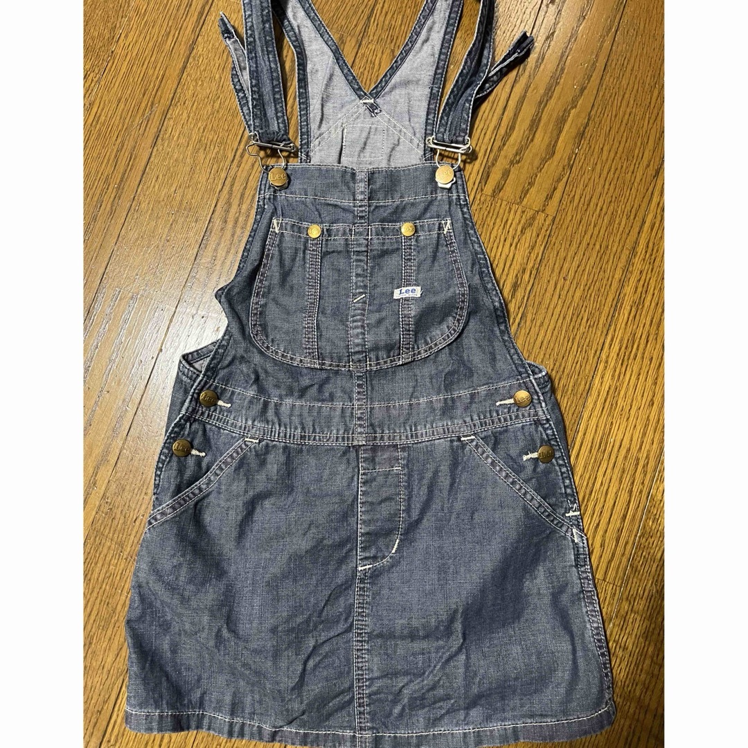 Lee(リー)のLee オーバーオール キッズ/ベビー/マタニティのキッズ服女の子用(90cm~)(ワンピース)の商品写真