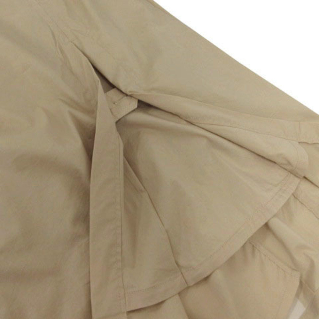 PLST(プラステ)のプラステ PLST トレンチコート リボンベルト 薄手 コットン混 ベージュ S レディースのジャケット/アウター(トレンチコート)の商品写真