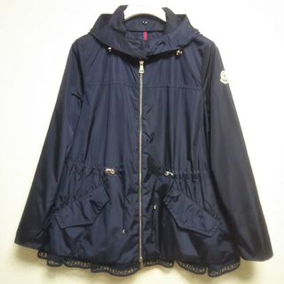 モンクレール(MONCLER)のモンクレール Loty ナイロンジャケット フード レディース ネイビー 0(ナイロンジャケット)