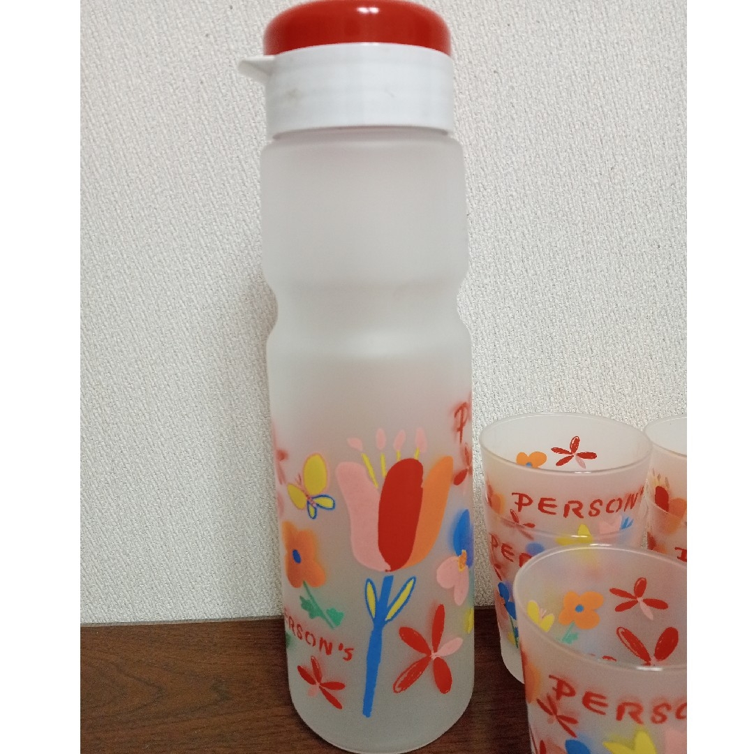 PERSON'S(パーソンズ)の麦茶ポット＆グラス インテリア/住まい/日用品のキッチン/食器(容器)の商品写真