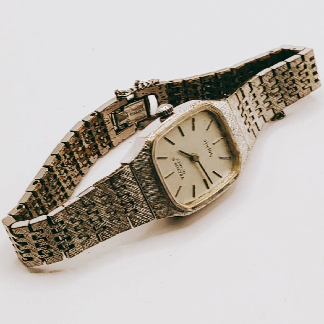 TECHNOS(テクノス)の#21 TECHNOS Sophia テクノス  ソフィア 銀色文字盤 腕時計 レディースのファッション小物(腕時計)の商品写真