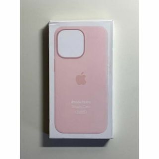 【新品】純正 iPhone 13 Pro シリコンケース・チョークピンク②(iPhoneケース)