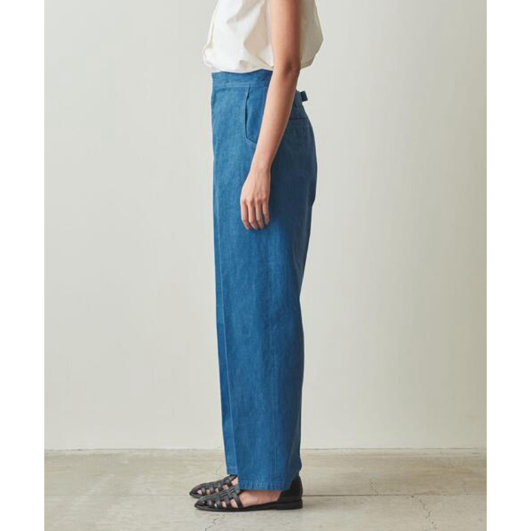 steven alan(スティーブンアラン)のSteven Alan 12OZ DENIM BUCLE TROUSERS レディースのパンツ(デニム/ジーンズ)の商品写真